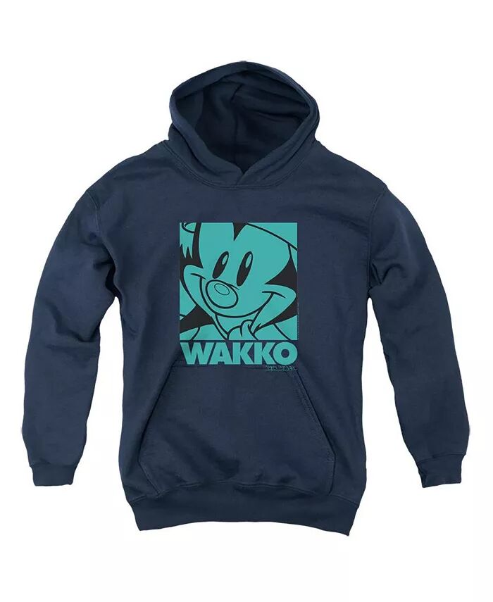 

Толстовка с капюшоном Pop Wakko для мальчиков и девочек Animaniacs, синий