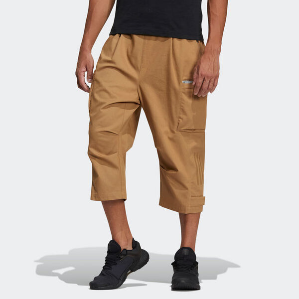Спортивные штаны adidas Th 34pnt Wv Ext Sports Stylish Cropped Pants Yellow, желтый — фото 2