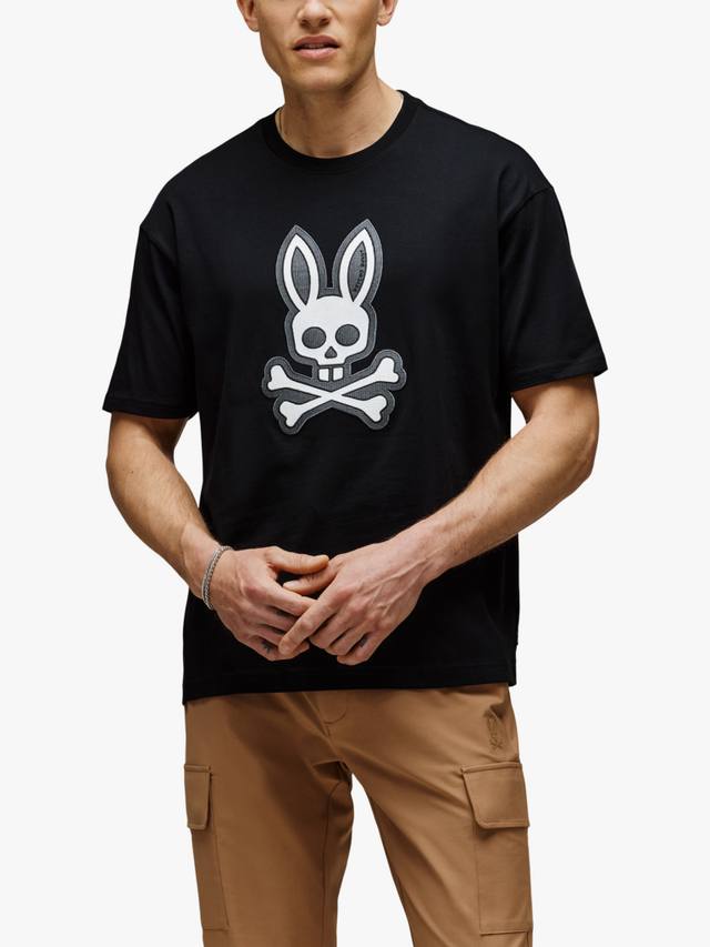 

Футболка Ryder из пима-хлопка Psycho Bunny, Black
