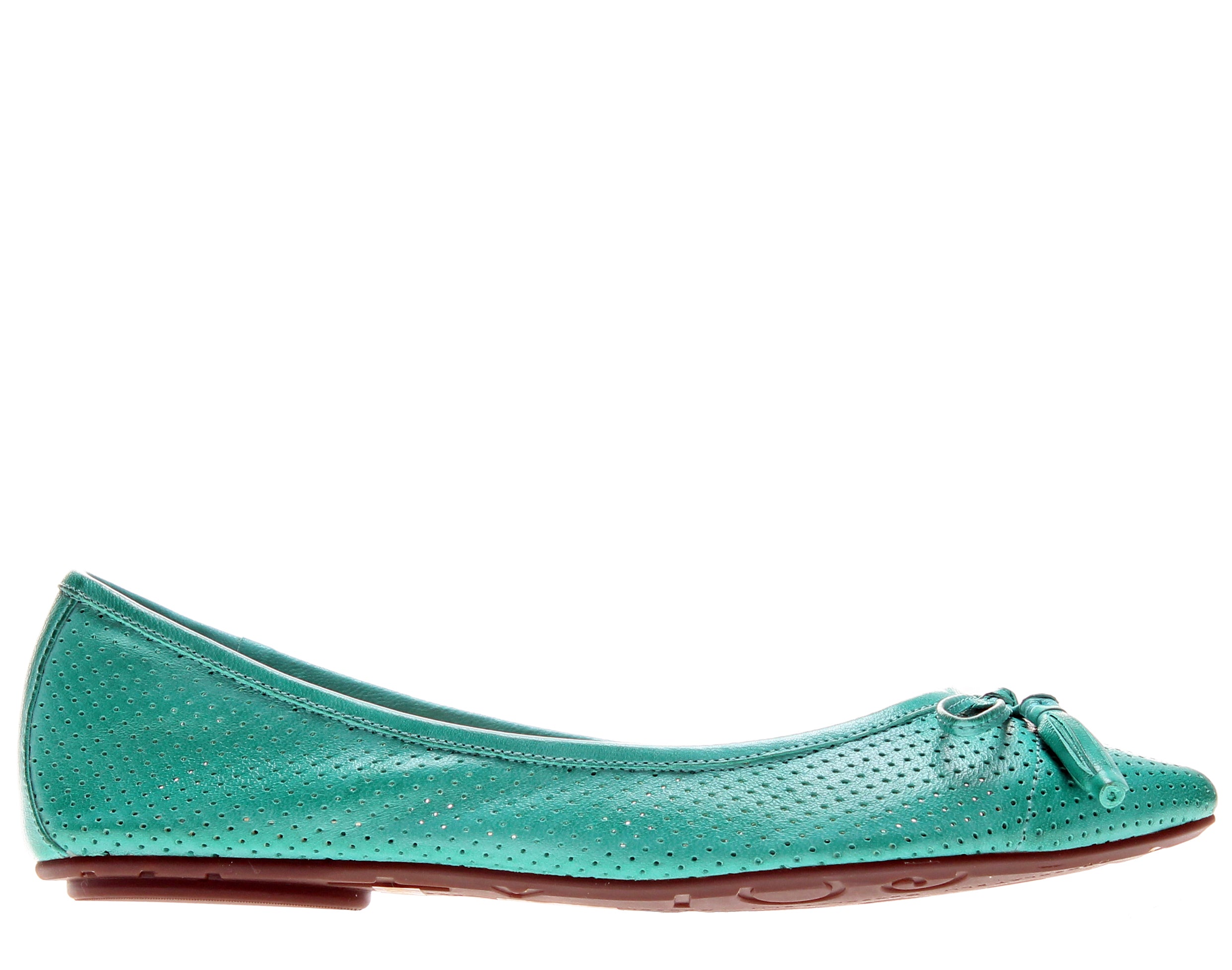 Туфли Chocolat Blu Gabriella мокасины зеленые кожаные женские — фото 2