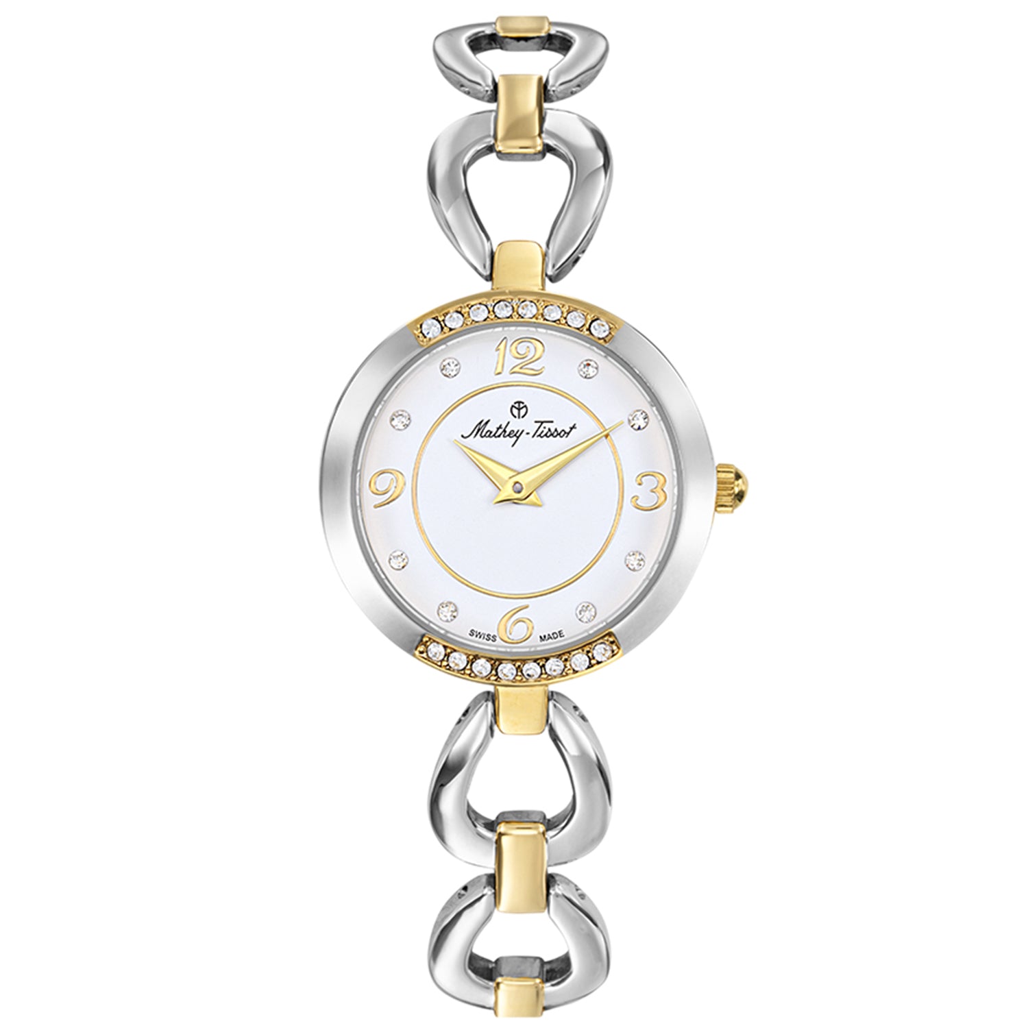 

Женские часы Mathey Tissot Fleury 1496 с белым циферблатом