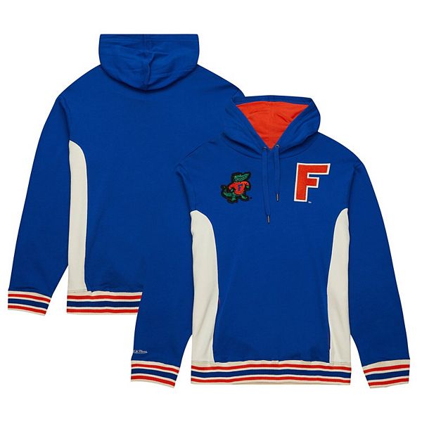 

Толстовка с капюшоном Mitchell & Ness Royal Florida Gators Team Legacy Unbranded