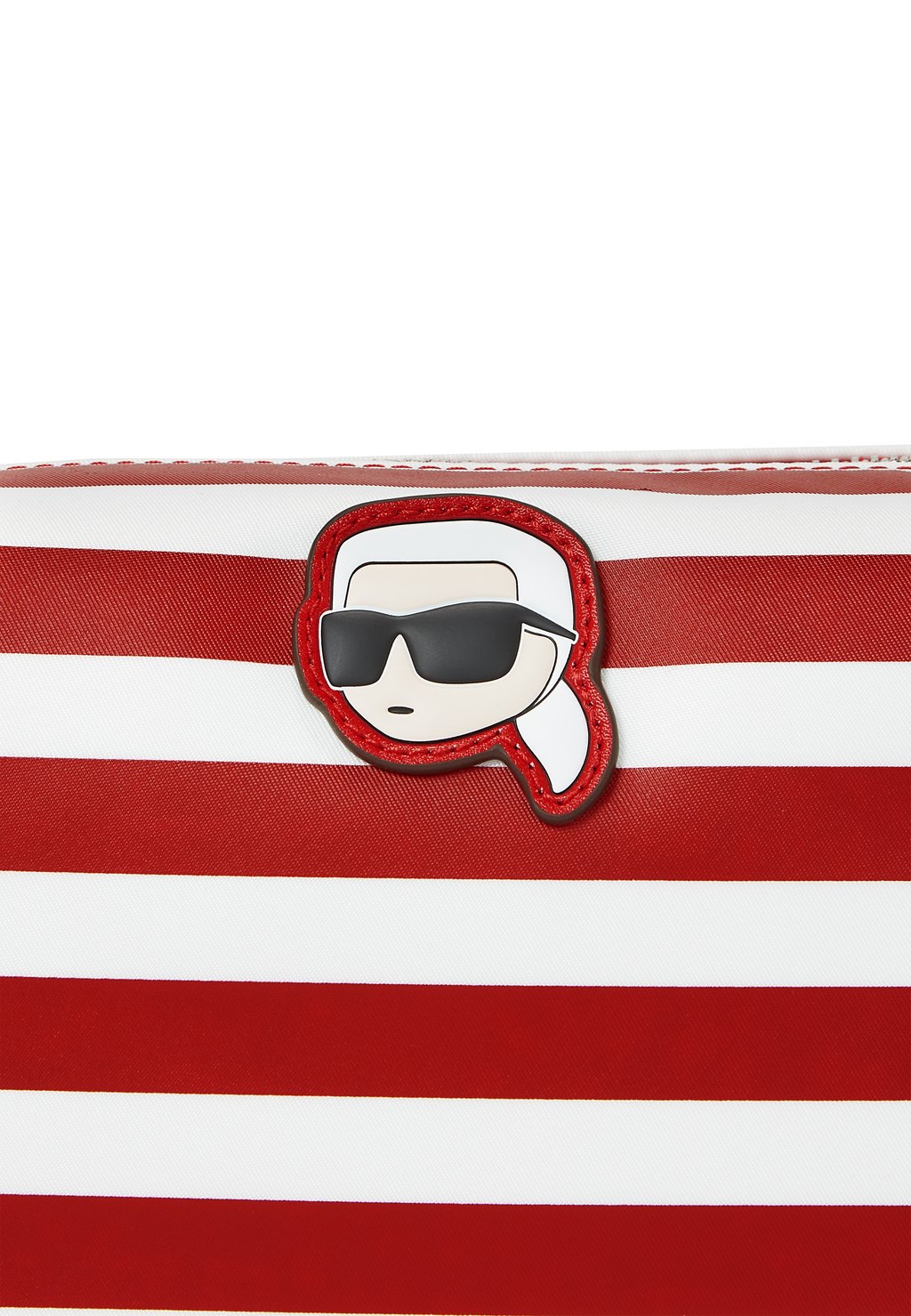 

Сумка через плечо IKON SMALL HALF-MOON KARL LAGERFELD, красный