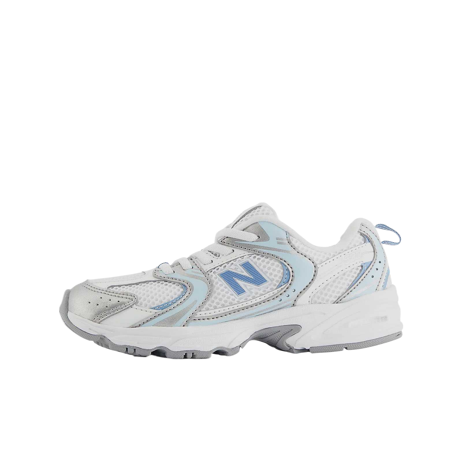 

Кроссовки детские NB 530 Bungee для детей от 3 до 7 лет New Balance, белый/синий
