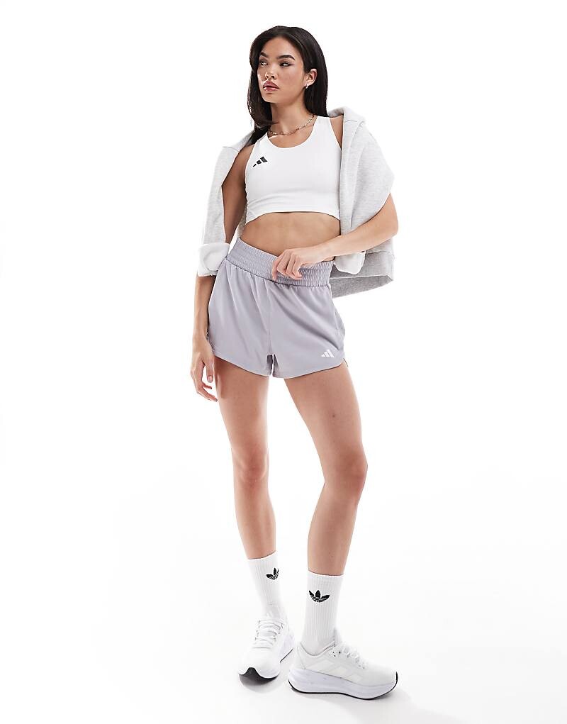 Белая майка adidas Running Adizero — фото 3