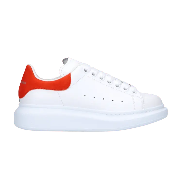 Кроссовки Alexander McQueen Alexander McQueen Wmns Oversized Sneaker 'White Acrylic Orange', белый
