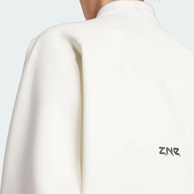 Z.N.E. SS24 True Healing Collection Куртка с молнией на четверть Женская Жаде Белый Adidas — фото 3