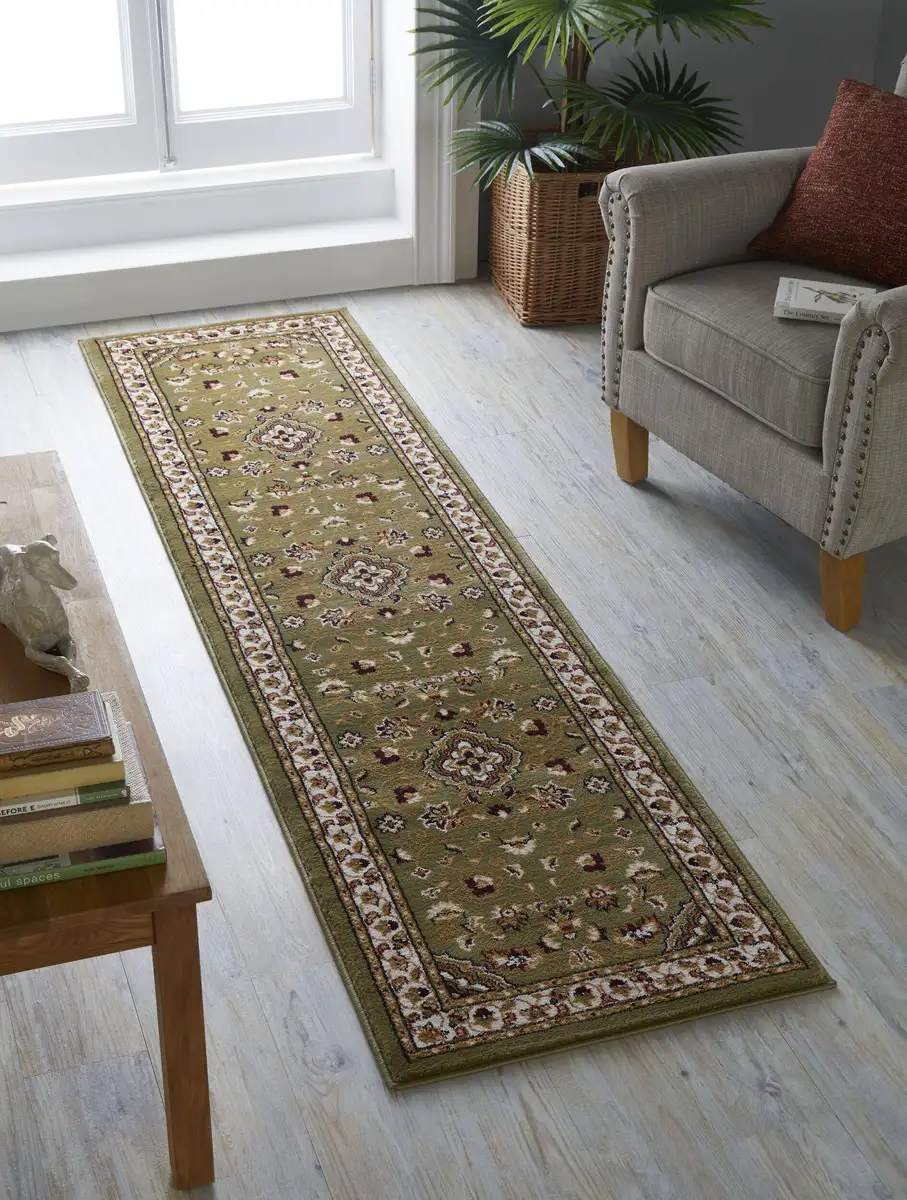 

Ковер FLAIR RUGS "Шерборн", прямоугольный 60х230 см, зеленый