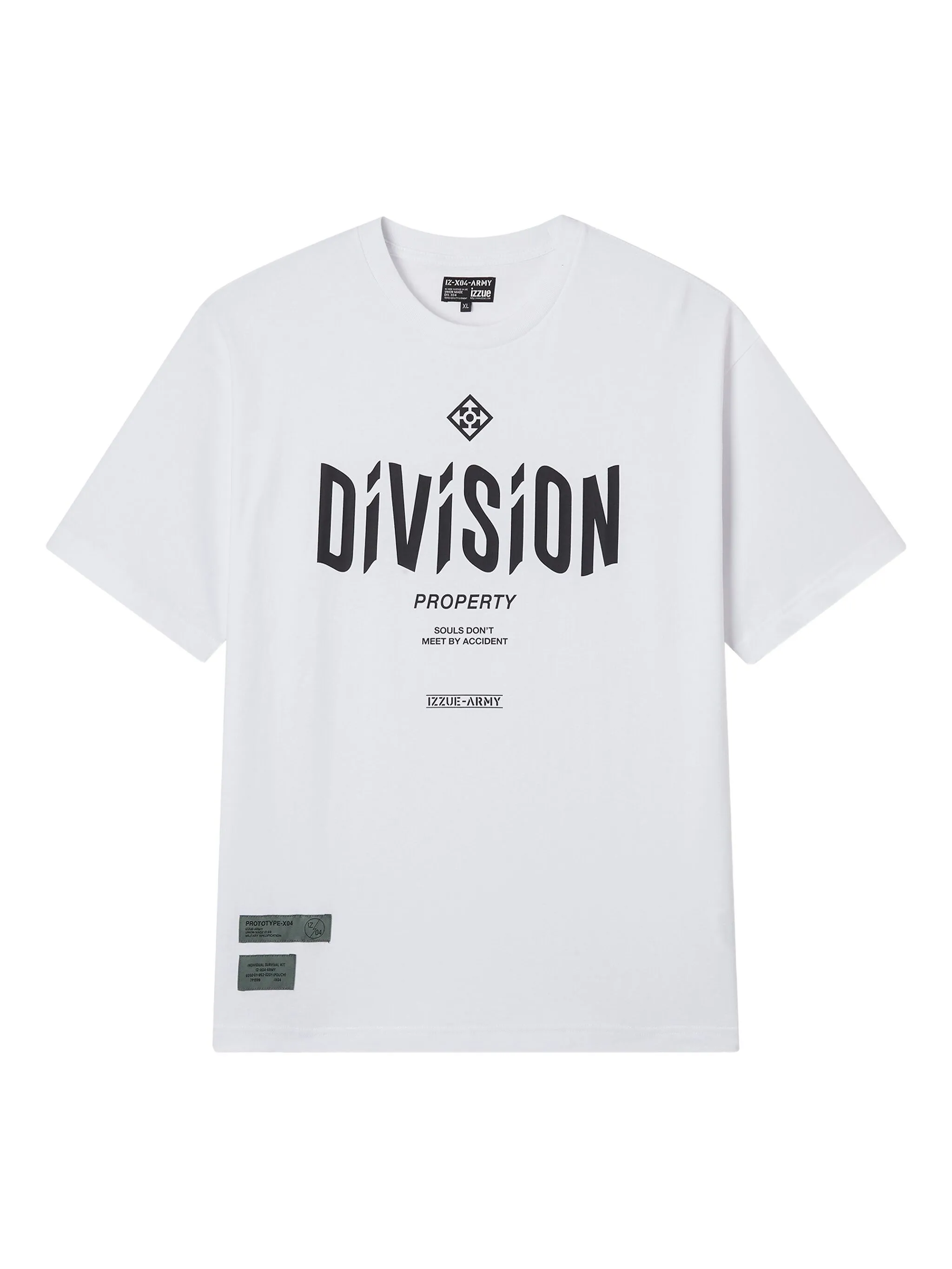 

Футболка с круглым вырезом Izzue, белый