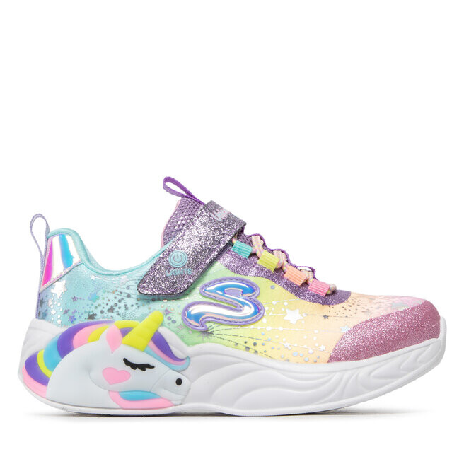 Кроссовки Skechers Unicorn Dreams 302311L/PRMT Purple Multi, цвет — фото 2
