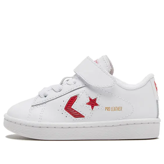 

Кроссовки pro leather 'white red' Converse, белый