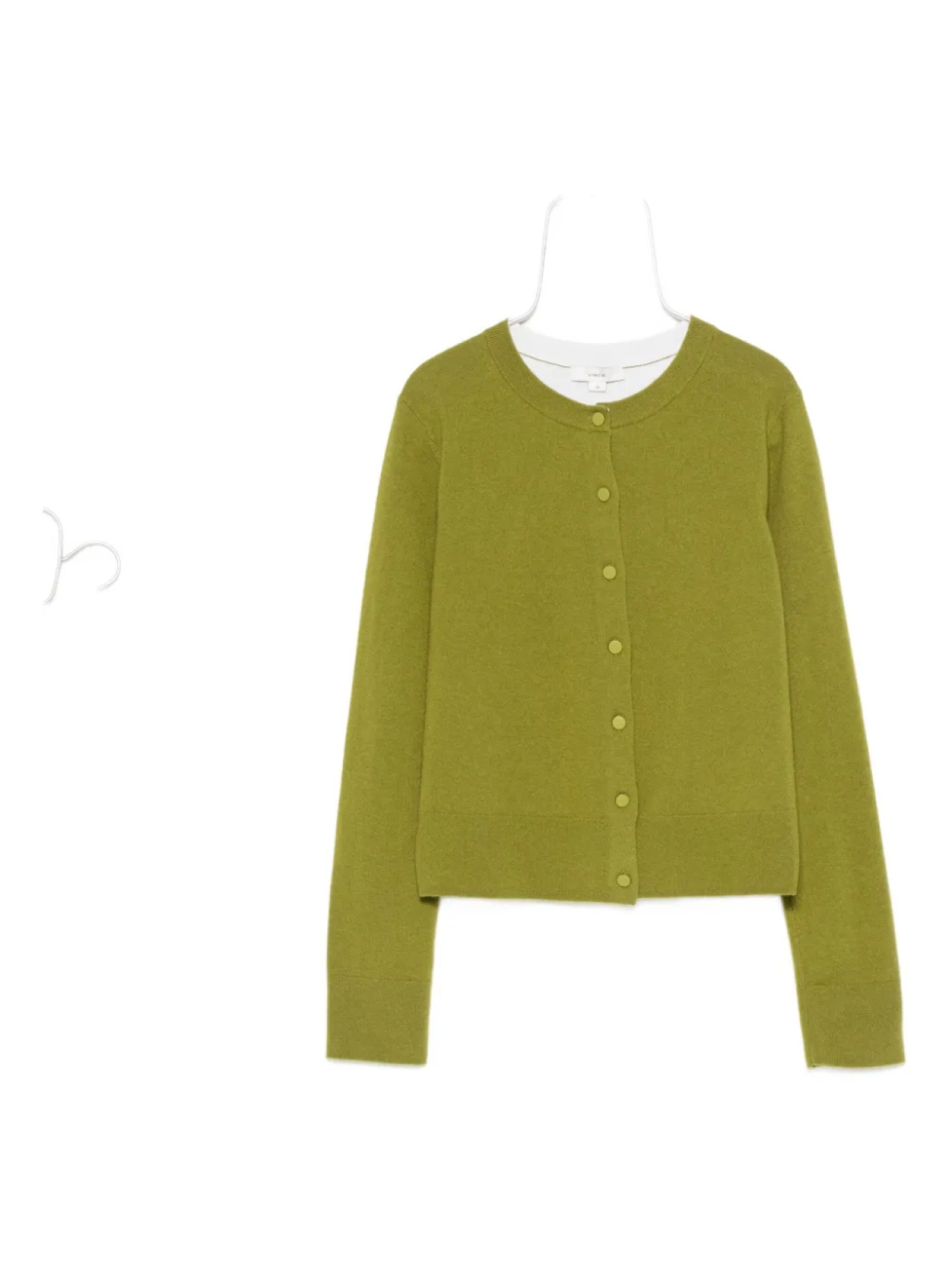 

Кардиган Vince на пуговицах спереди, зеленый