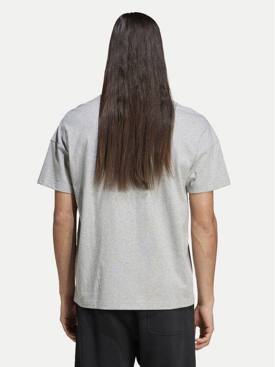 Футболка loose fit ALL SZN IY4138 Adidas, серый — фото 3