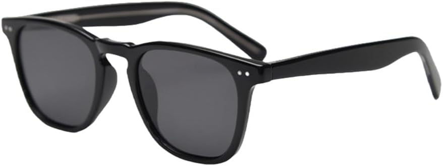 

Поляризованные солнцезащитные очки в стиле ретро для женщин, ацетатные солнцезащитные очки для мужчин, защита от УФ-излучения UV400, женские, леопардовый принт, черные VFDHN, Black