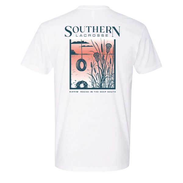 

Футболка Rippin' rocks с коротким рукавом Southern Lacrosse