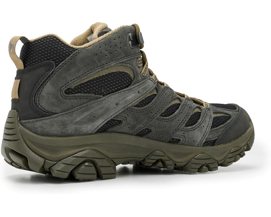 Мужские треккинговые ботинки Merrell Moab 3 Mid Waterproof, Black/Beluga — фото 3