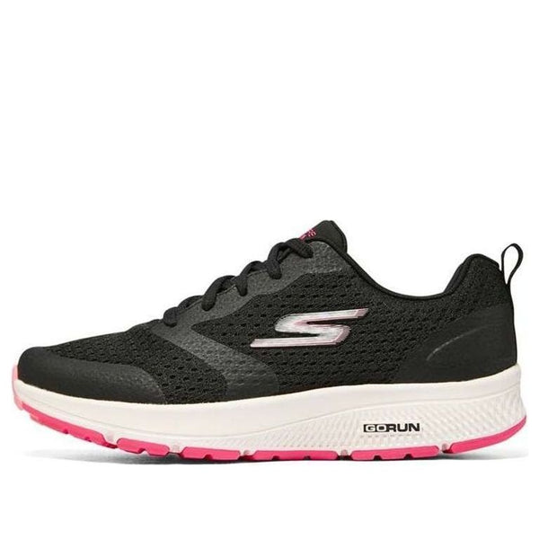 Кроссовки go run consistent 'black white pink' Skechers, черный