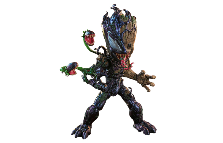 

Паук человек крупнейший venom ядовитый groot фигурки масштаб 25см Hot Toys, Venom Groot