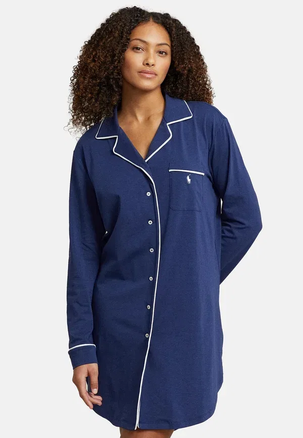 Пижамный топ Polo Ralph Lauren, темно-синий