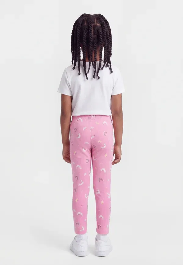 Леггинсы Nmfbilona box pb leggings trousers Name It, бегониево-розовый — фото 2