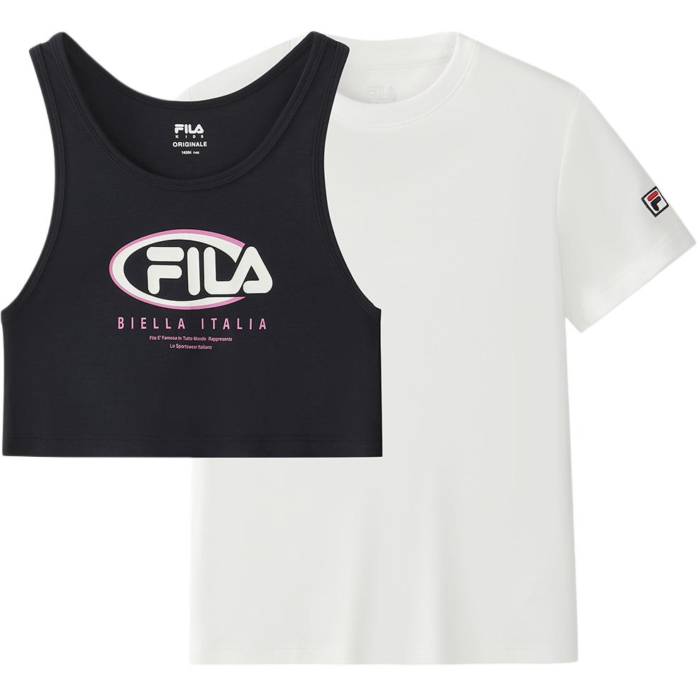

FILA KIDS Повседневный спортивный костюм 2 предмета Cloud White для подростков