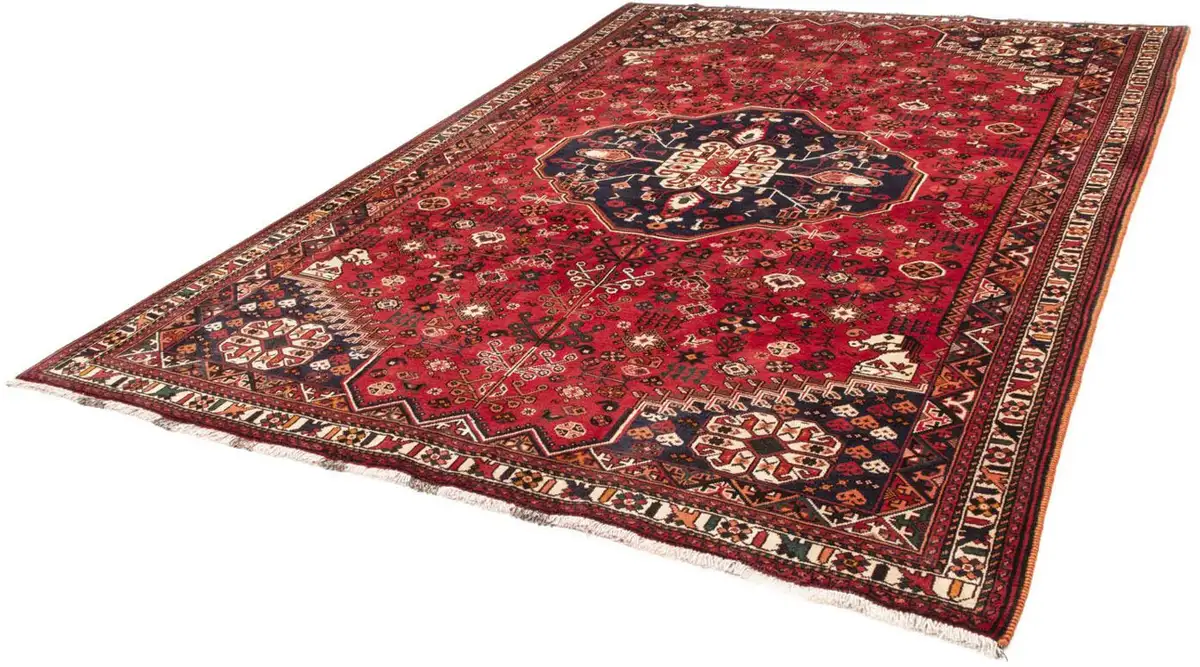 

Шерстяной ковер моргенланд "Hossinabad Medallion Rosso chiaro 122 x 81 см", прямоугольный, ручной работы Morgenland 81х122 см, цвет Hellrot