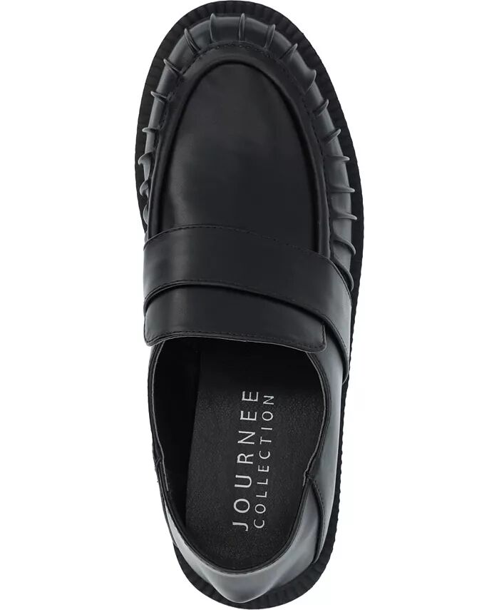 Женские туфли-лоферы Lakenn Slip On Journee Collection, черный — фото 4