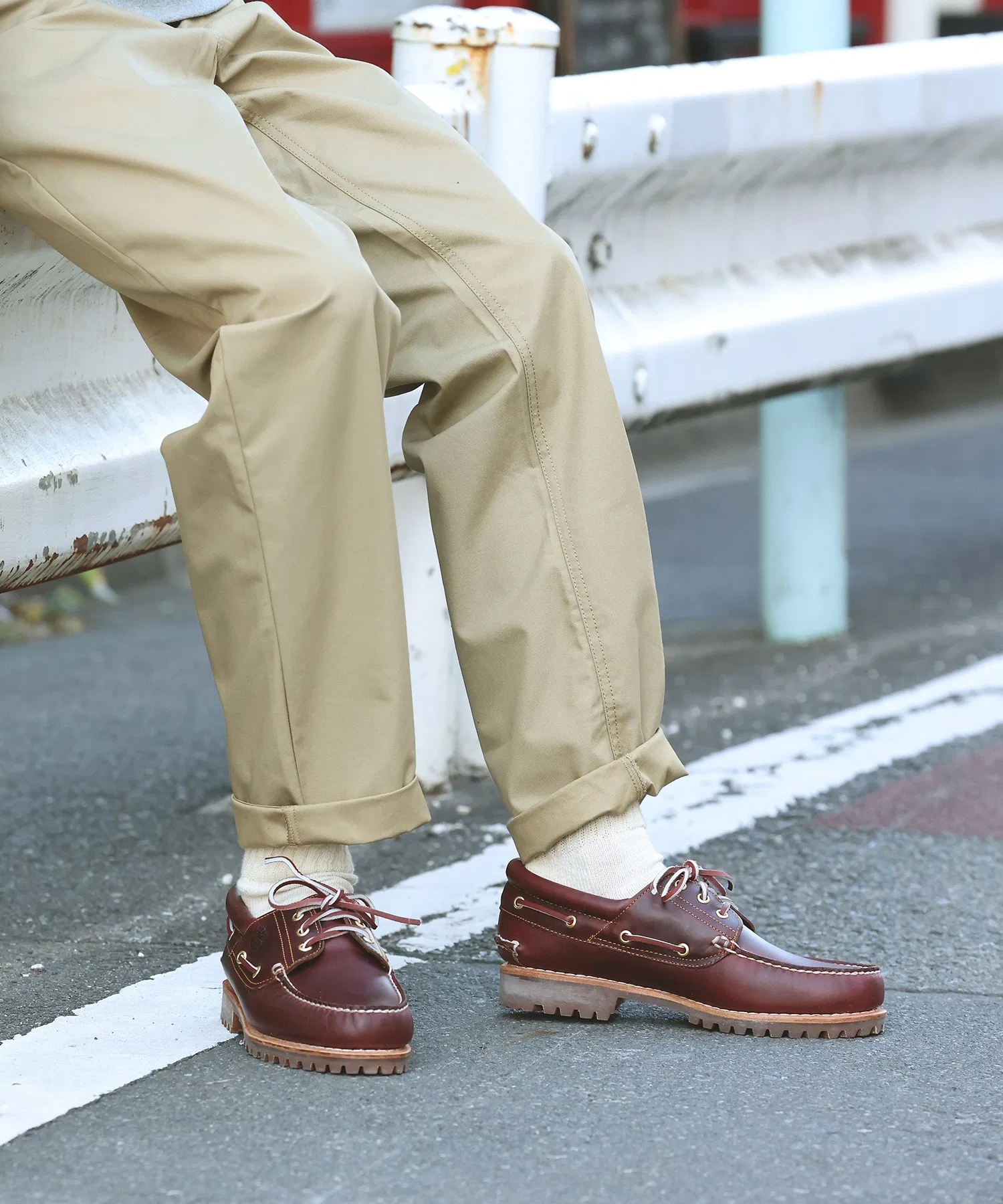 Мужские классические мокасины Timberland 3-Eye Classic Lug — фото 2
