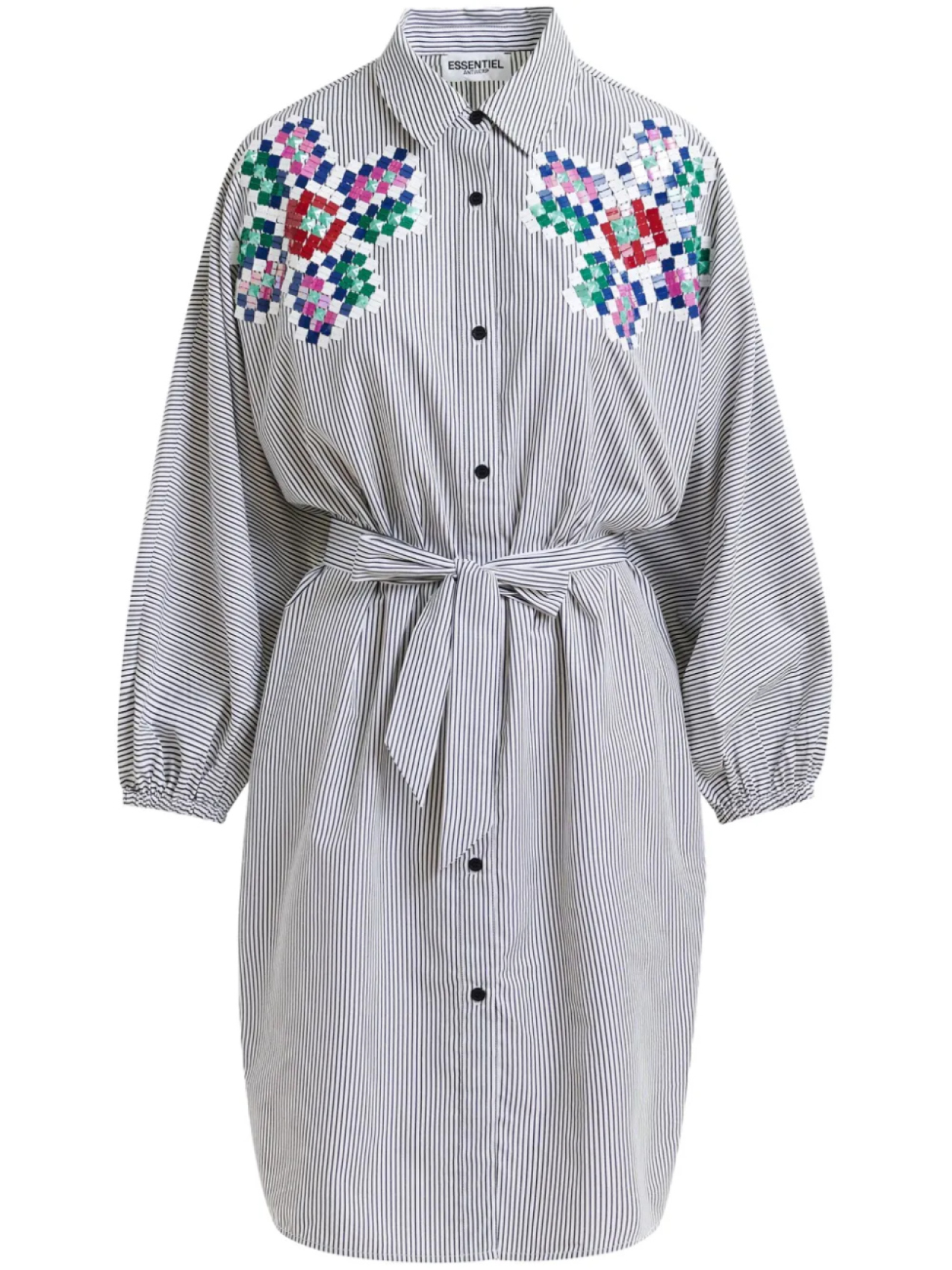 

Essentiel Antwerp платье мини Hagittarius, белый