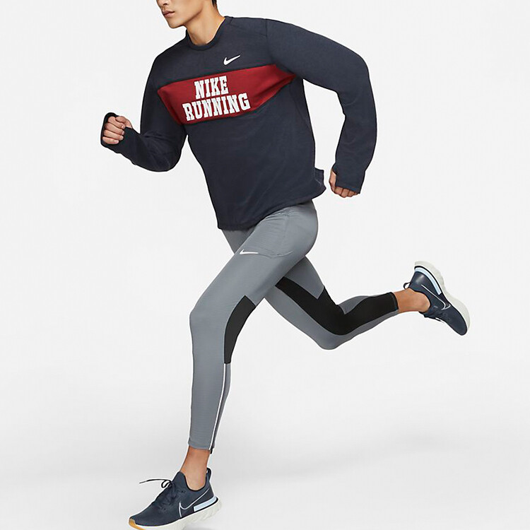 Толстовка мужская молниеносно-синяя Nike, голубой — фото 3