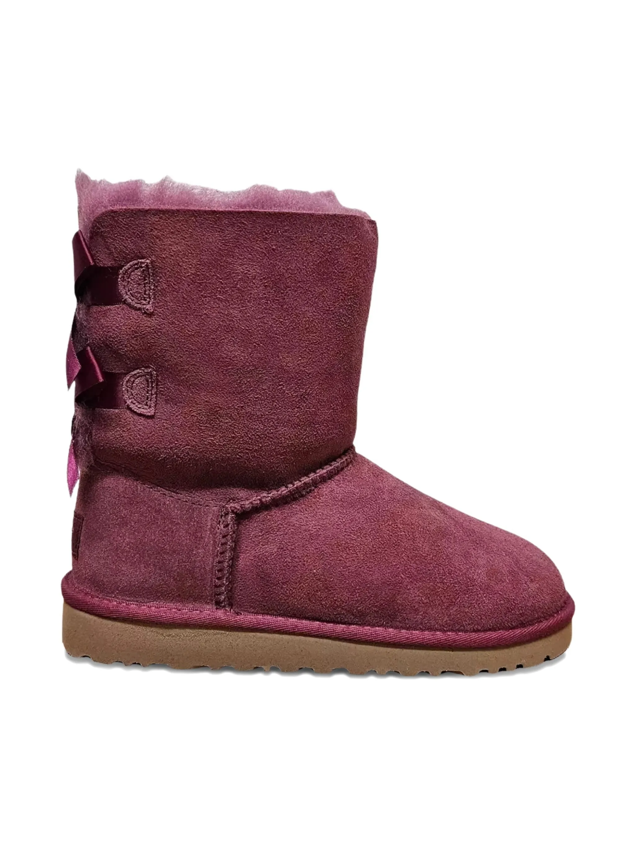 Ботинки Bailey Bow Ugg Kids, красный