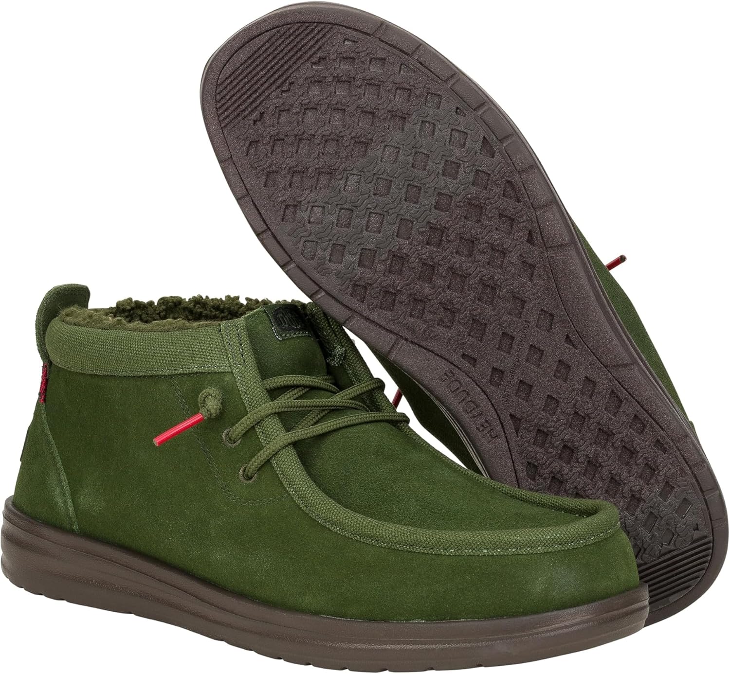 

HEYDUDE Мужские утепленные кроссовки Wally Mid Gripr, Olive