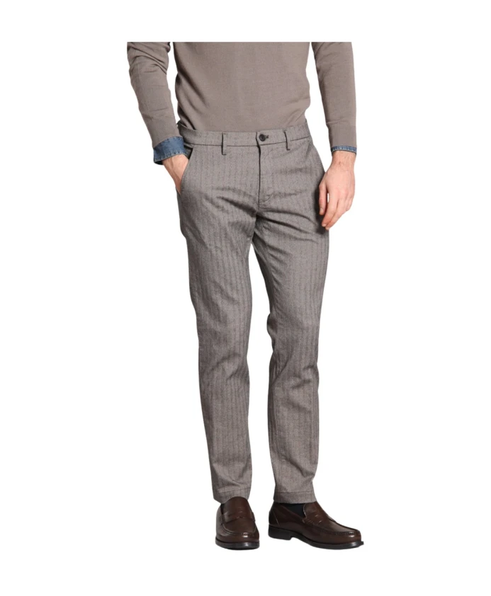 

Узкие кашемировые брюки-чиносы, серые. Mason'S, серый