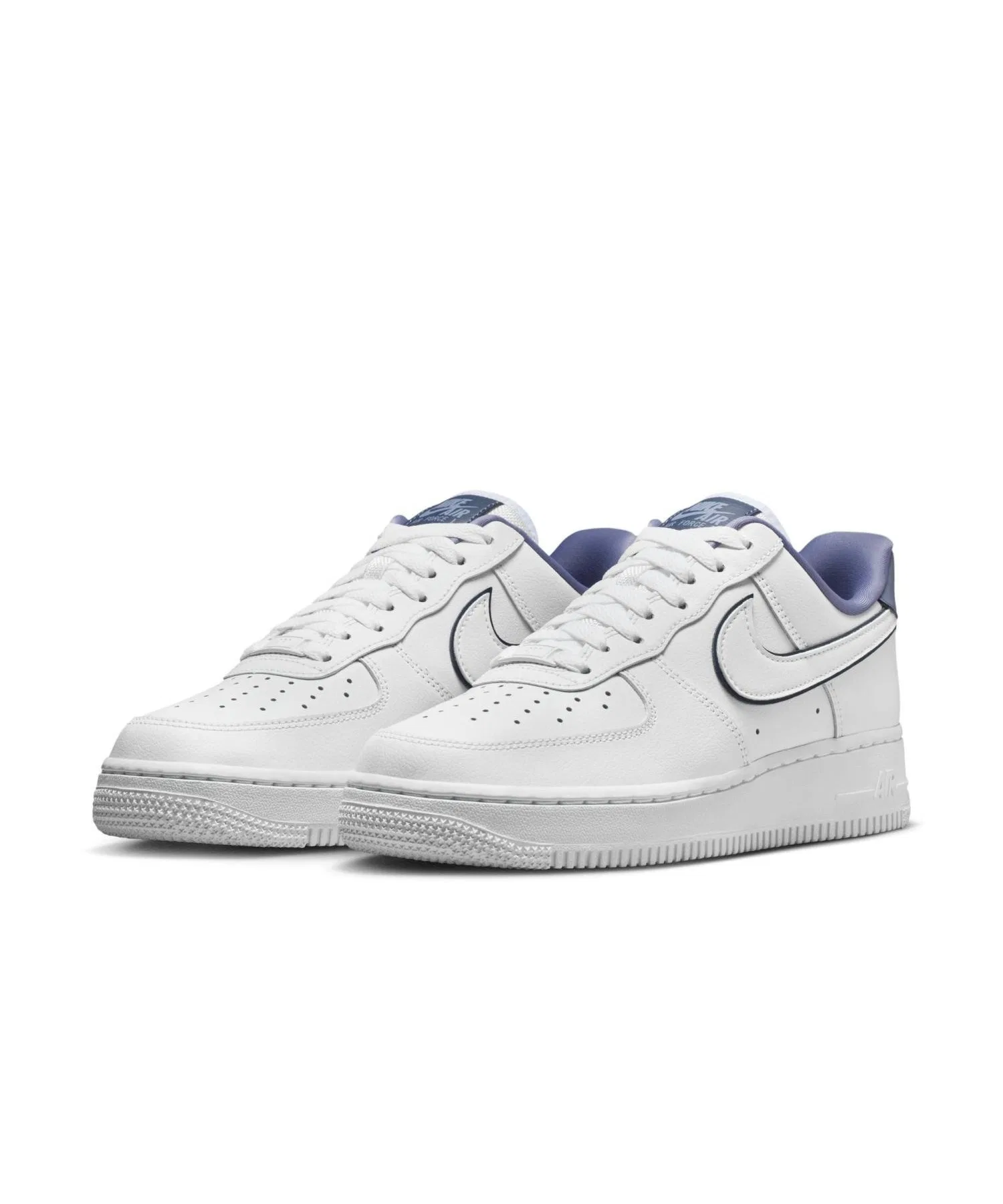 Унисекс кроссовки Nike Air Force 1 '07 белые — фото 3