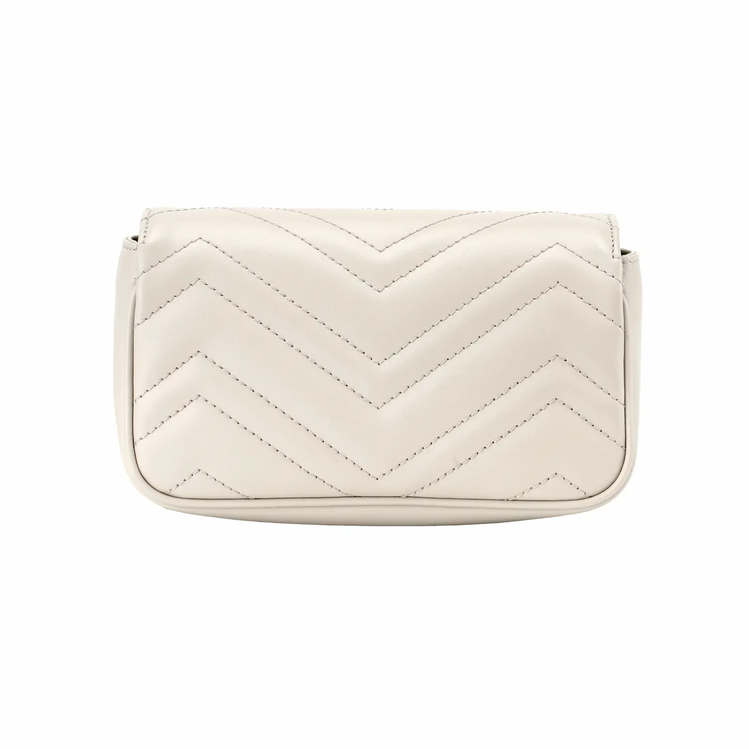 Сумка Gucci GG Marmont Экстра Мини Светло-серая — фото 3