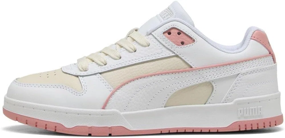 Кроссовки RBD Game Low Track Shoe PUMA, Alpine Snow Puma White Pink Fruit — фото 3