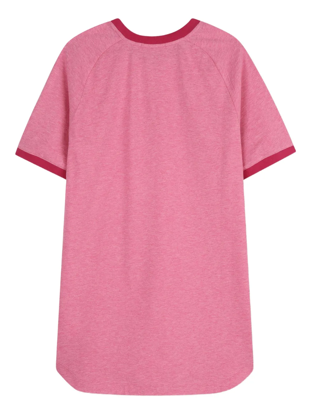 Платье с короткими рукавами и логотипом Chloé Kids, розовый — фото 2
