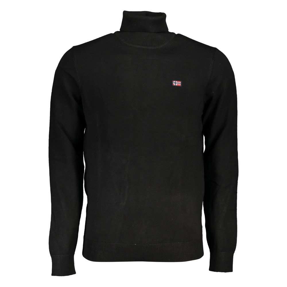 

Черный тканевый свитер Geographical Norway
