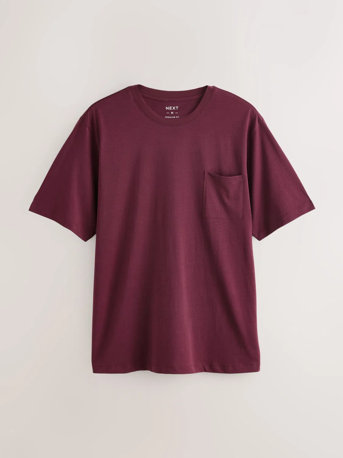 Длинная пижама Next, Marine Blue/Burgundy — фото 2