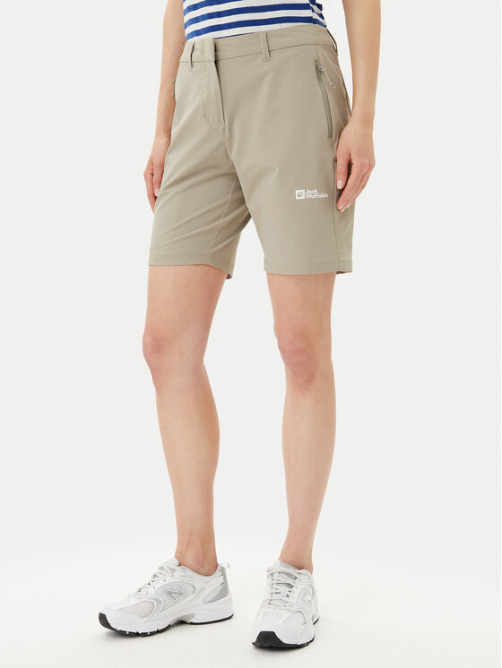 

Спортивные шорты обычного кроя Hikeout A63931 Jack Wolfskin, бежевый