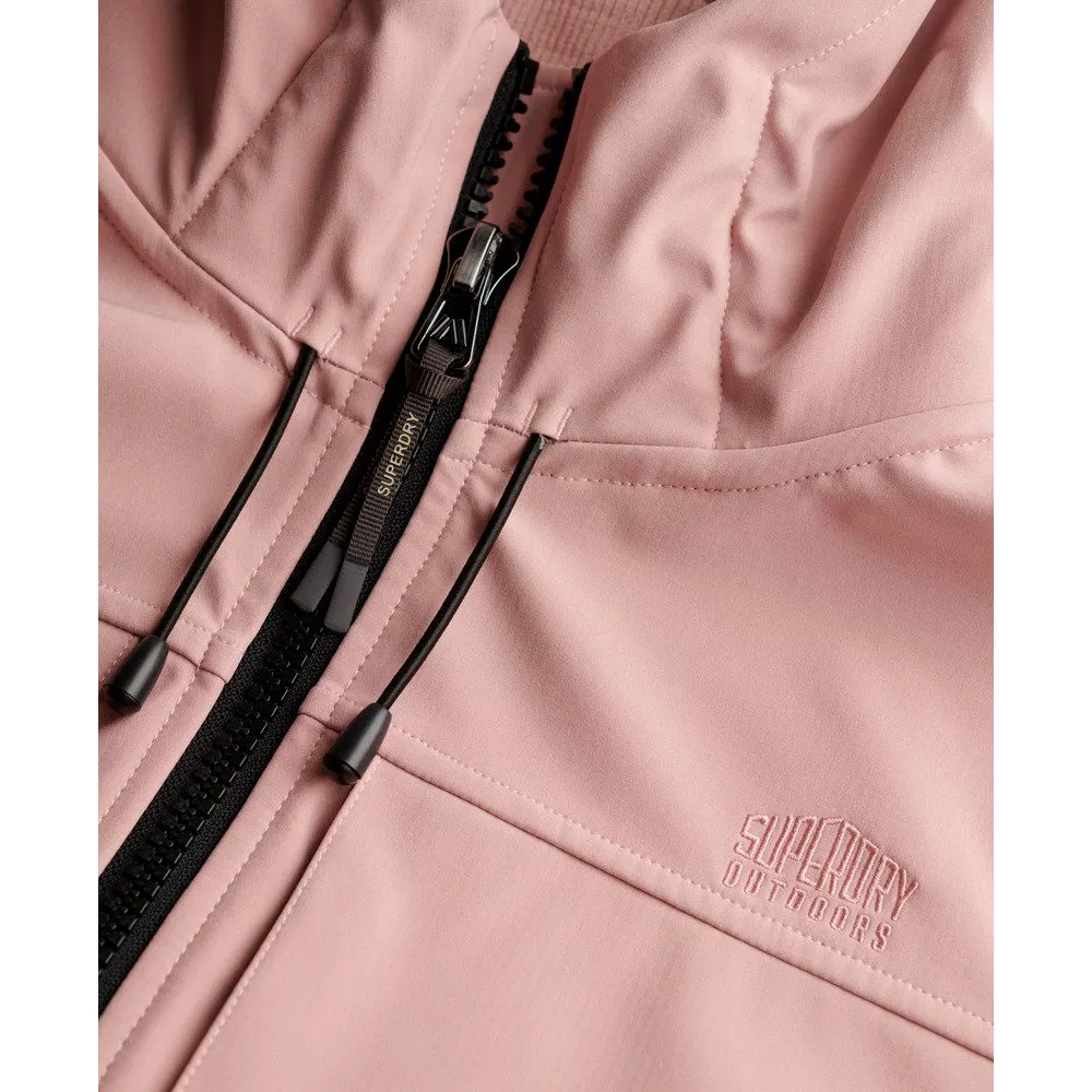 Треккерская куртка Superdry Color Block, розовый — фото 2