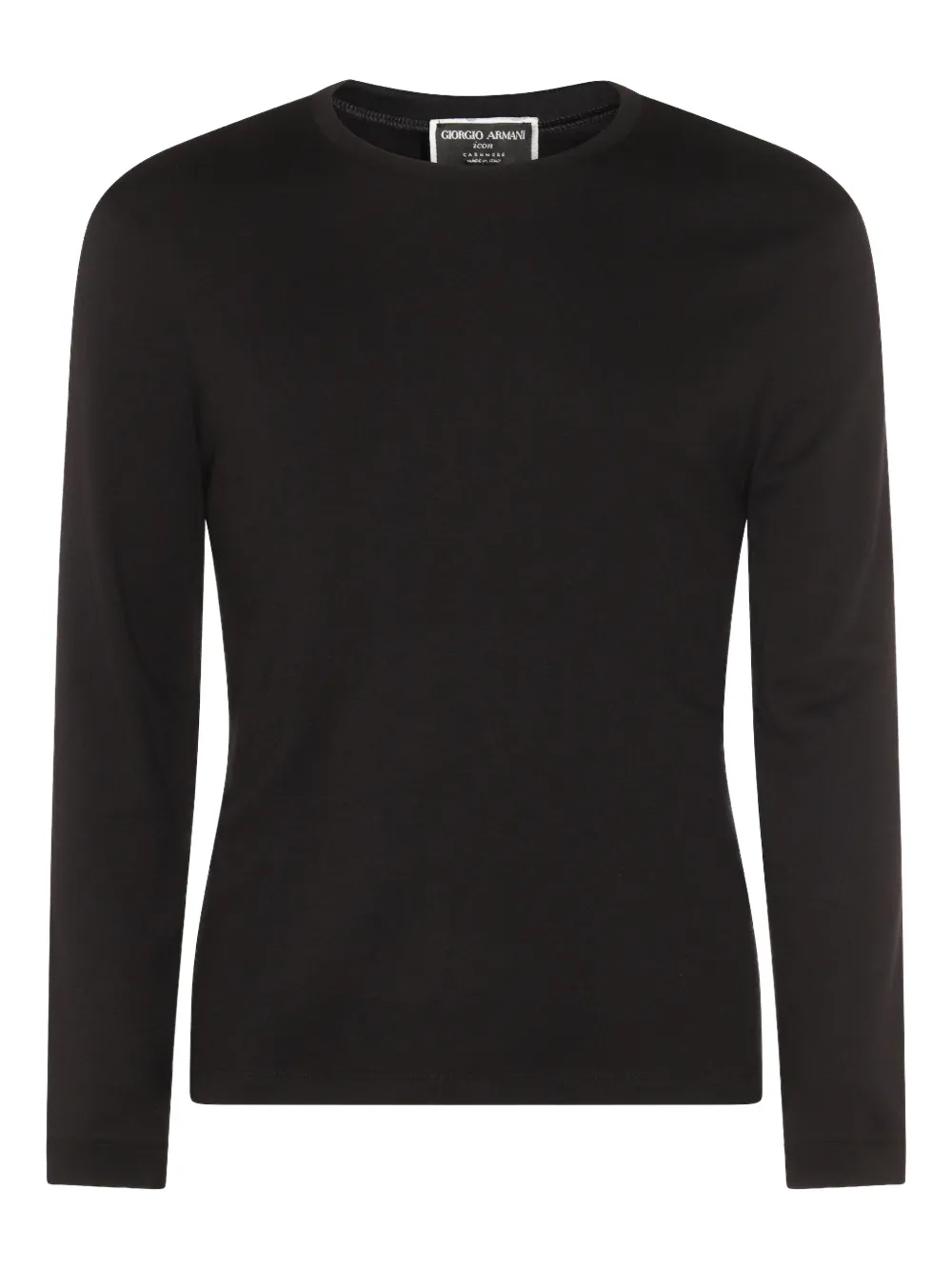 

Кашемировый свитер Icon GIORGIO ARMANI, черный