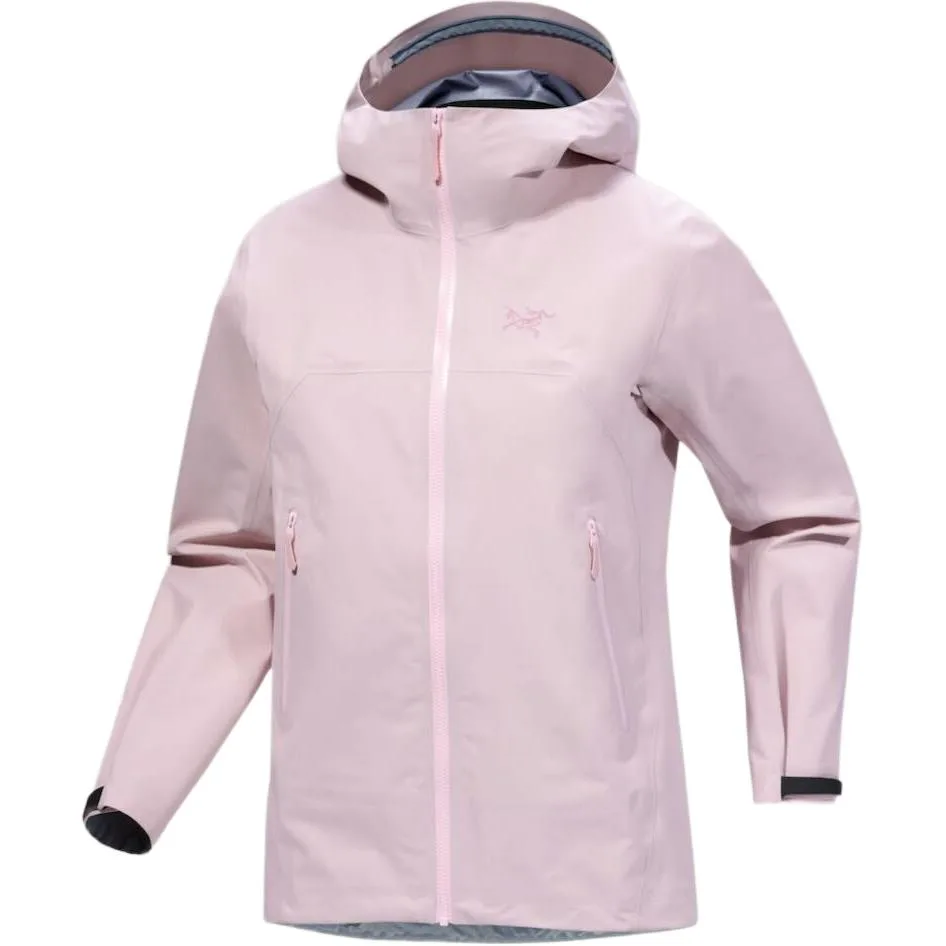 Arc'teryx BETA водонепроницаемая, ветрозащитная, дышащая, водоотталкивающая, легкая ветровка женская Arcteryx, mist evening розовый ii/alpine розовый ii