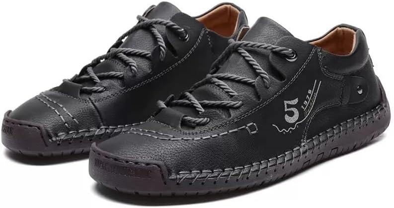 

Мужские повседневные туфли-слипоны для прогулок на улице Minlaidian, черный