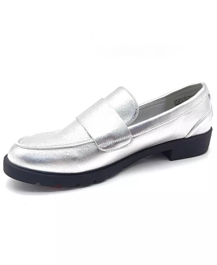 Женские мокасины Fern Slip On Kenneth Cole Reaction, серебряный — фото 3
