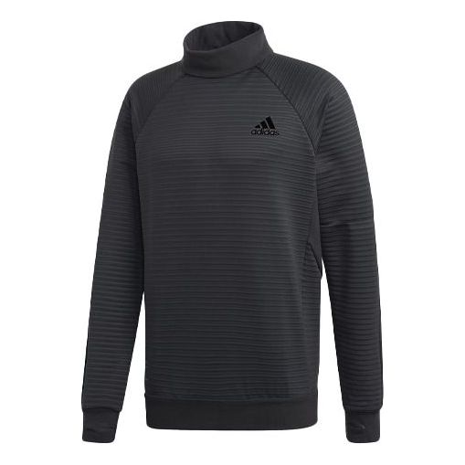 

Толстовка sports stay warm stand collar black Adidas, черный