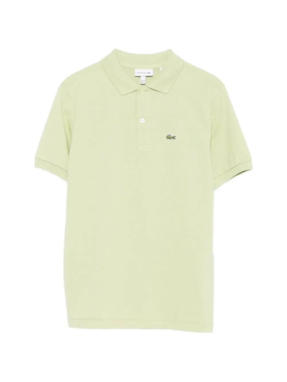 Рубашка поло с логотипом-патчем Lacoste Kids, зеленый