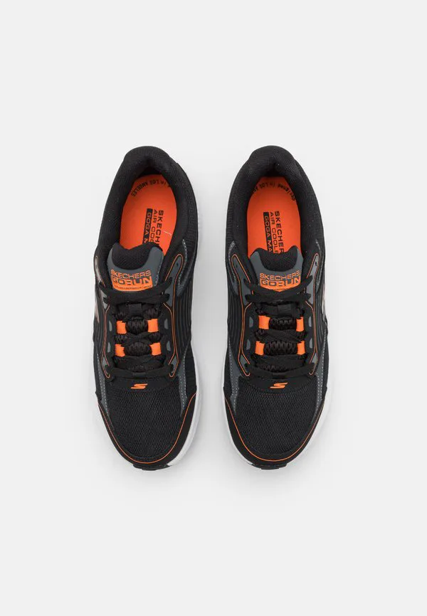 Используйте кроссовки go run stable 2.0. Skechers, Black/Orange — фото 4