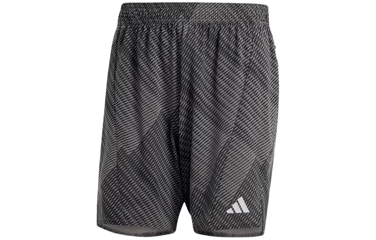 Бесплатная доставка с AdiClub Футболка для тренировок HIIT HEAT.RDY Print Adidas, серый — фото 2