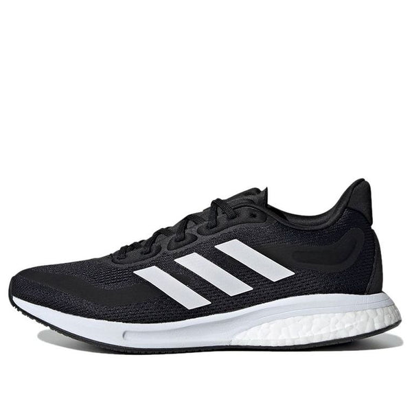Кроссовки supernova 'black white' Adidas, черный